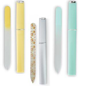NEW Glass Nail File Set | Spring Breeze Bundle | Professional Manicure Tools |